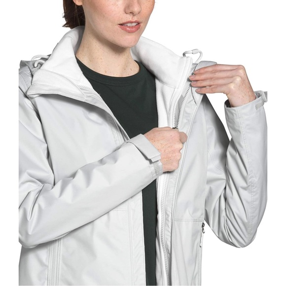 NWOT Light Blue/ White North Face Arrowwood Triclimate 3 in 1 Jacket - Picture 4 of 10
